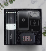 Kişiye Özel Stanley Termos JBL Hoparlör Premium Hediye Seti