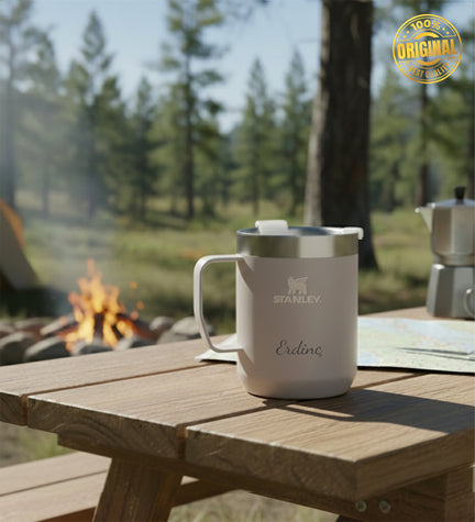 Kişiye Özel Stanley Gri Kamp Kupası Classic Legendary 0.23L