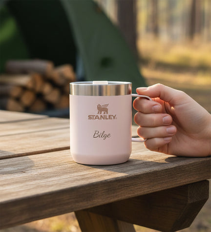Kişiye Özel Stanley Pembe Kamp Kupası Classic Legendary 0.23L