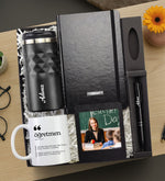 Kristal Termos & Kalem & Defter & Kupa & Çerçeve Öğretmene Hediye Seti