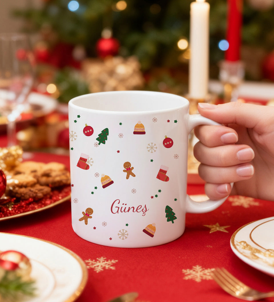 Ajanda & Roller Kalem & French Press & Kupa & Filtre Kahve & Mum Hediye Seti