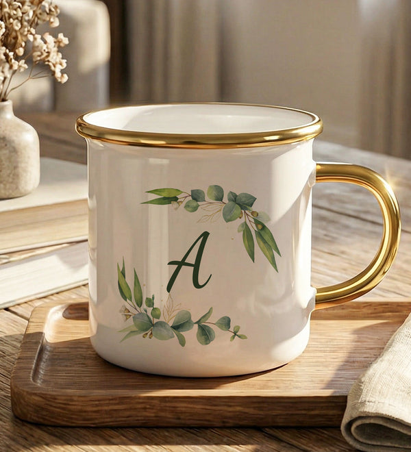 Gold Detaylı Vintage Kupa
