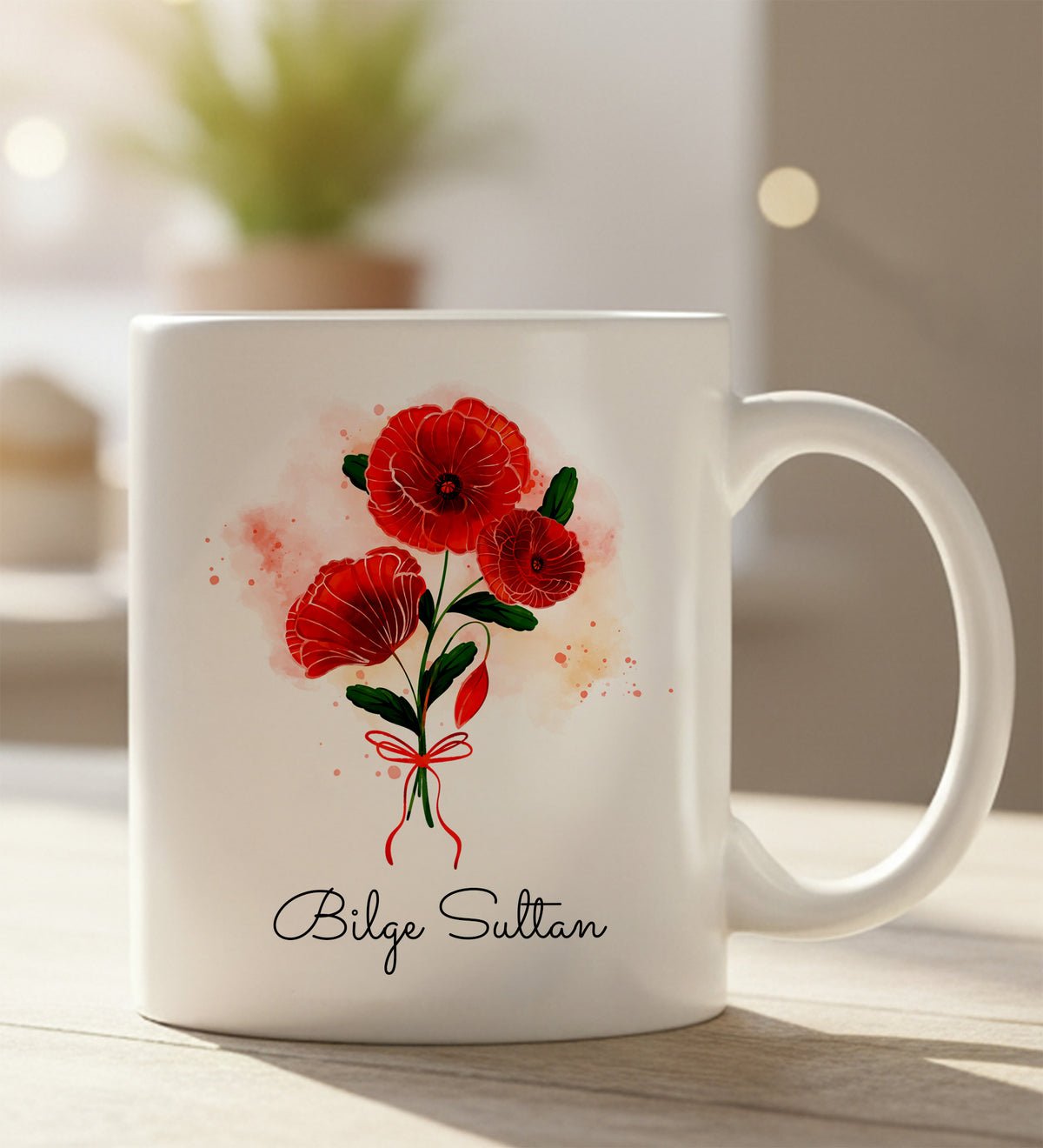 Atlı Karınca Müzik Kutusu & Kupa & Lotus Mum & Çerçeve Hediye Seti