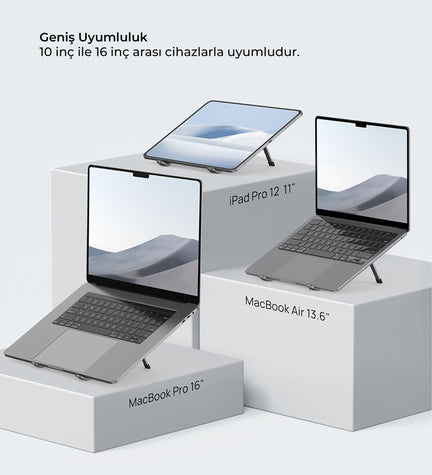 Dizüstü Bilgisayar Standı ve Tutucu