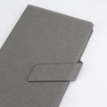 Mıknatıslı Gri Tarihsiz Defter