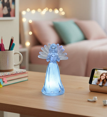 Işıklı Melek Biblo Dekor