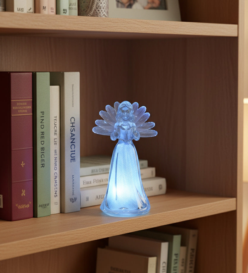 Işıklı Melek Biblo Dekor