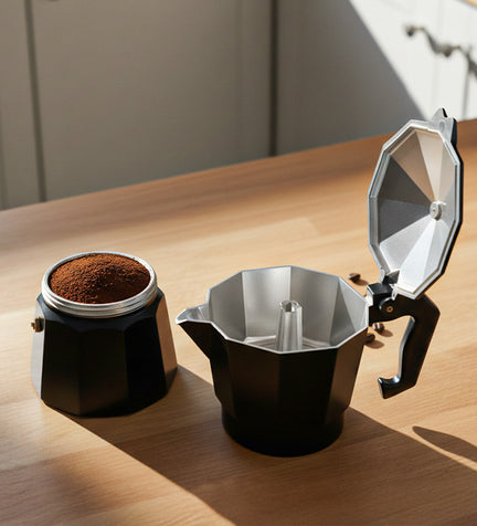 Siyah Moka Pot Cezve