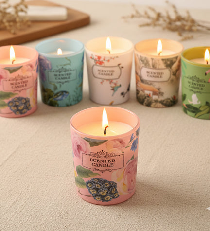 Mini Renkli Bardak Mum