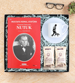 Nutuk Kitabı & Fincan & Türk Kahvesi Hediye Seti