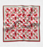 Pötikare Kiraz Desenli Fular