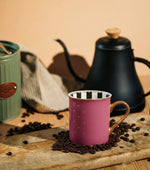 Puantiyeli Porselen Kupa