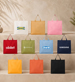 Renkli Tela Çanta