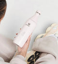 Kişiye Özel The All Day Slim Su Şişesi | 0,6 L Stanley Çelik Su Matarası Rose