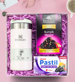 Stanley Termos 0.35 L & Beta Tea Bitki Çayı & Ülker Pastil Hediye Seti