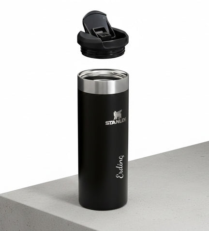 Kişiye Özel The AeroLight™ Transit Mug Stanley Termos 0,47L Siyah