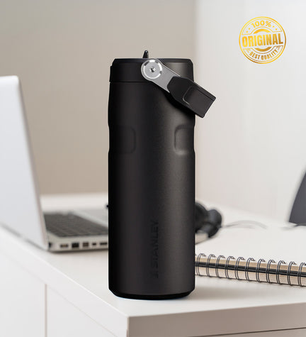 The IceFlow Flip Straw 2.0 Pipetli Stanley Termos Bardak 0,47 L