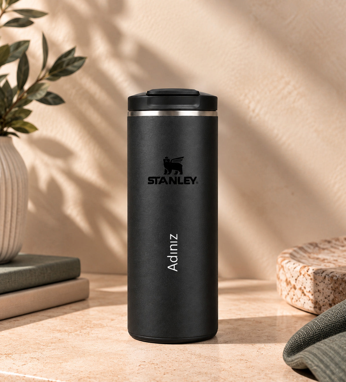 Kişiye Özel Stanley 0.35L Alerya Filtre Kahve Hediye Seti