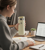The AeroLight™ Transit Mug Stanley Termos 0.47L Krem