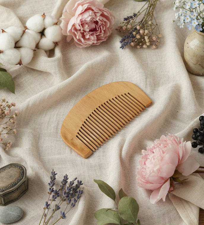 Çanta Boy Ahşap Tarak