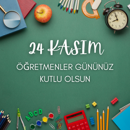 Öğretmenler Günü Kartı