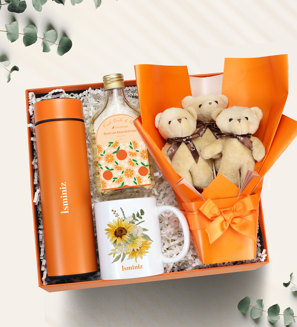 Ayıcık Buketli Hediye Seti