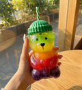 Bearista Pipetli Ayıcık Cam Bardak