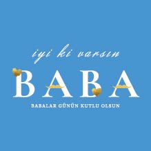 Babalar Günü Mesaj Kartı