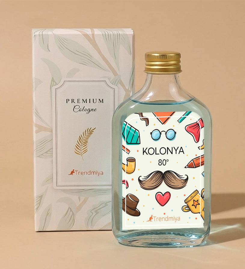 Trendmiya Babalar Günü Tasarım Kolonya 200ml
