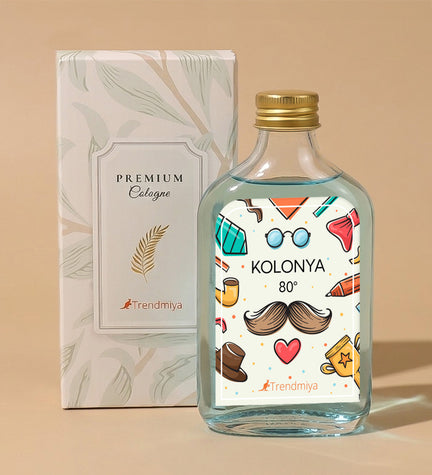 Trendmiya Babalar Günü Tasarım Kolonya 200ml