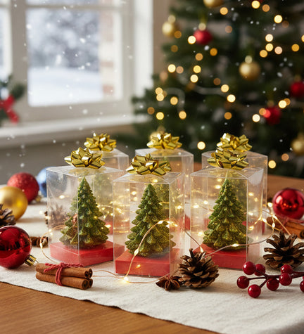 Mini Yılbaşı Ağacı Mum