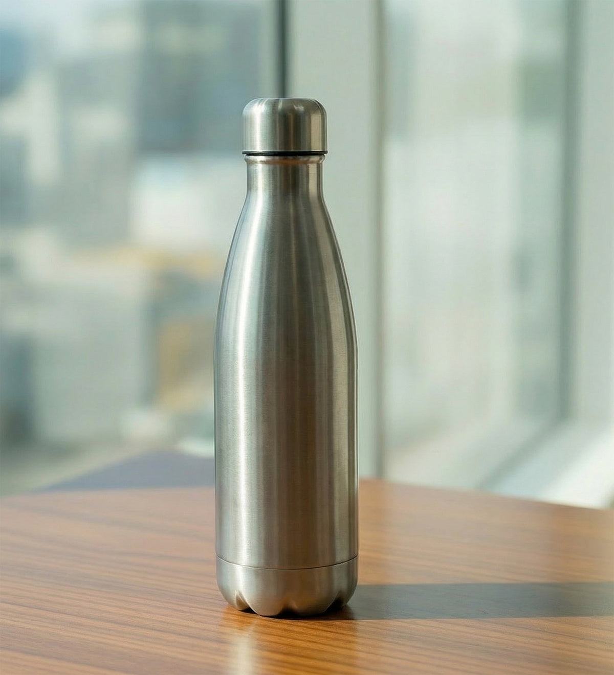Spor Çelik Termos 500ml Gümüş