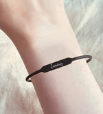 Siyah Çelik Bileklik