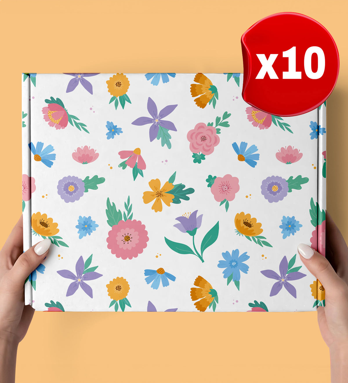 Bahar Tasarım Kutu (10 Adet)