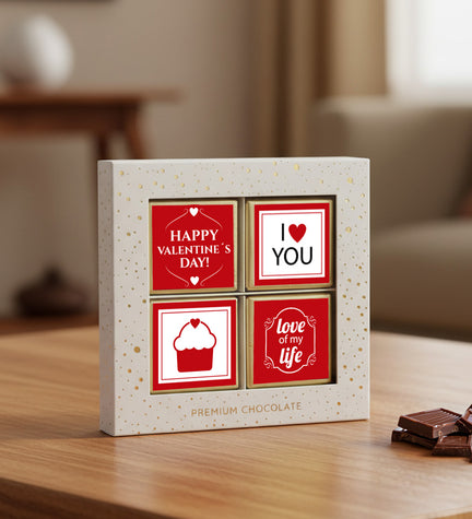 Sevgililer Gününe Özel Premium Madlen Çikolata