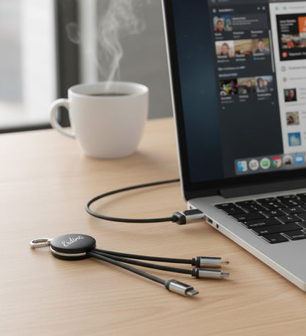 Çoklu Şarj Kablosu Anahtarlık