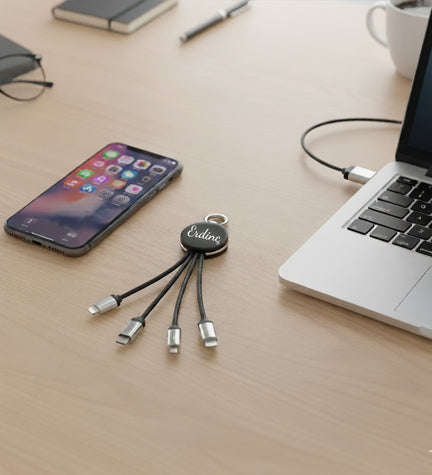 Çoklu Şarj Kablosu Anahtarlık