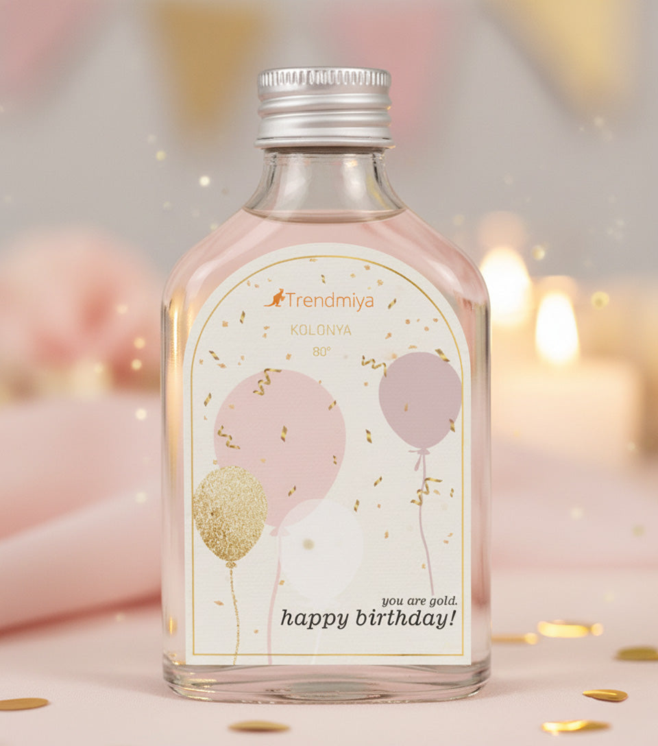 Trendmiya Doğum Günü Temalı Kolonya 200ml