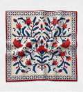 Kırmızı Motif Desenli Fular