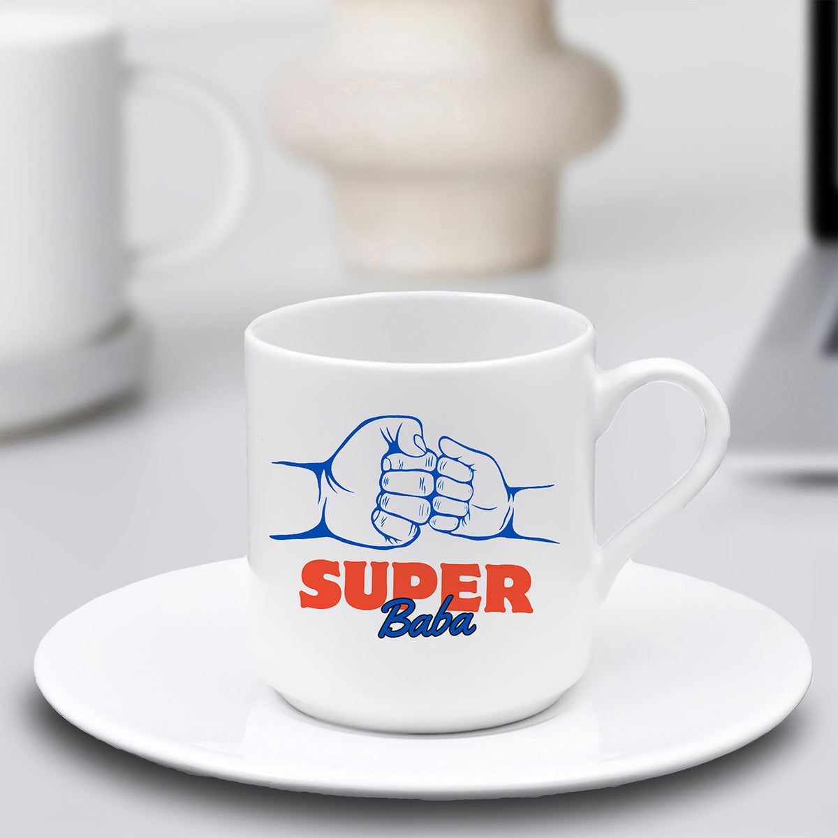Süper Baba Baskılı Fincan