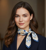 Porselen Çay Fincanı Fular Krem Kadına Hediye Kutusu