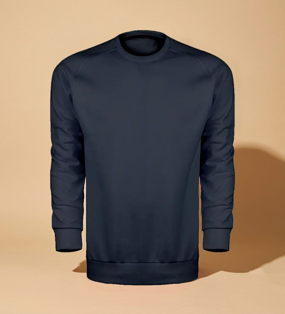 Bisiklet Yaka Sweatshirt