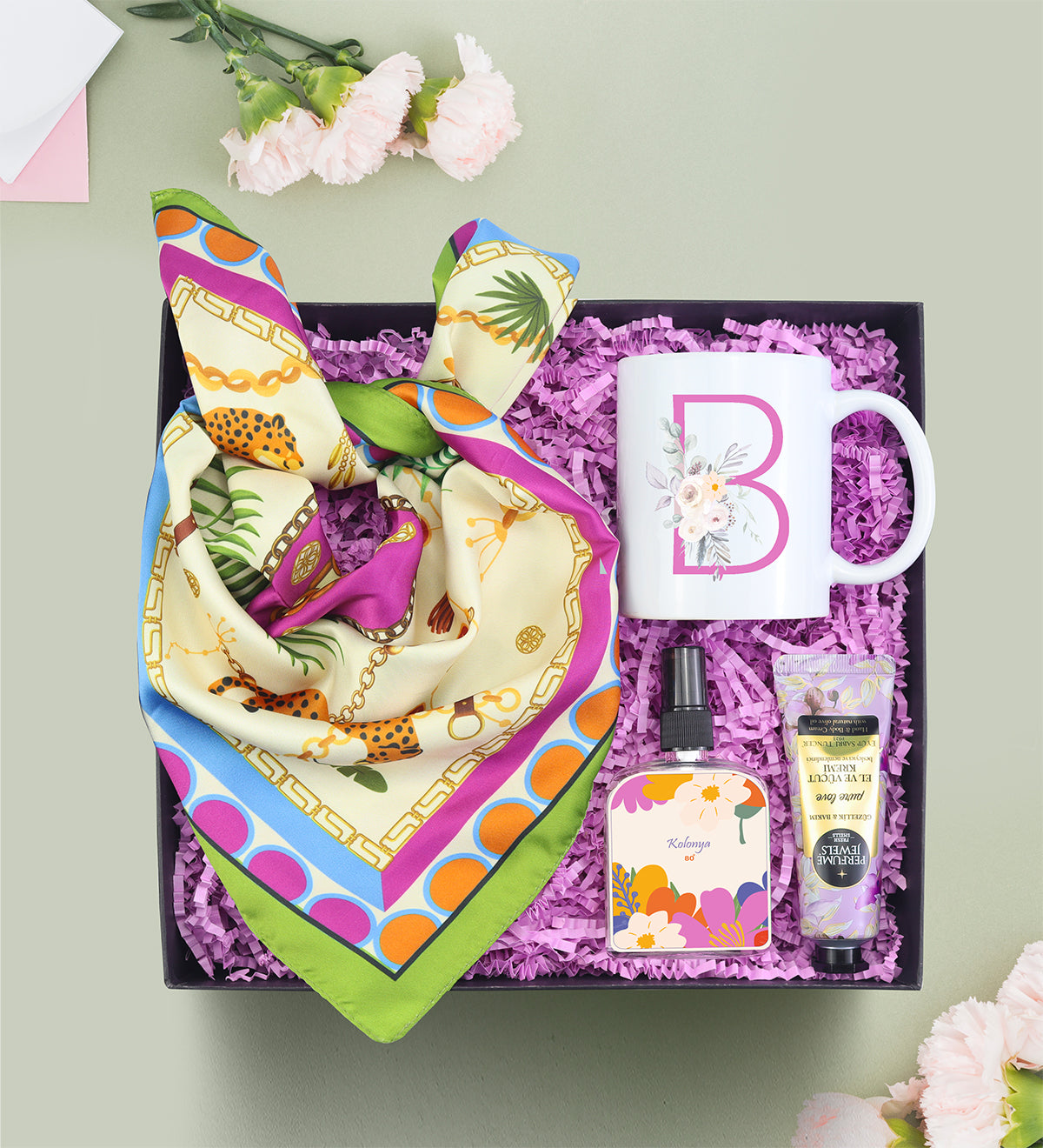 Harf Kupa Kadına Hediye Seti