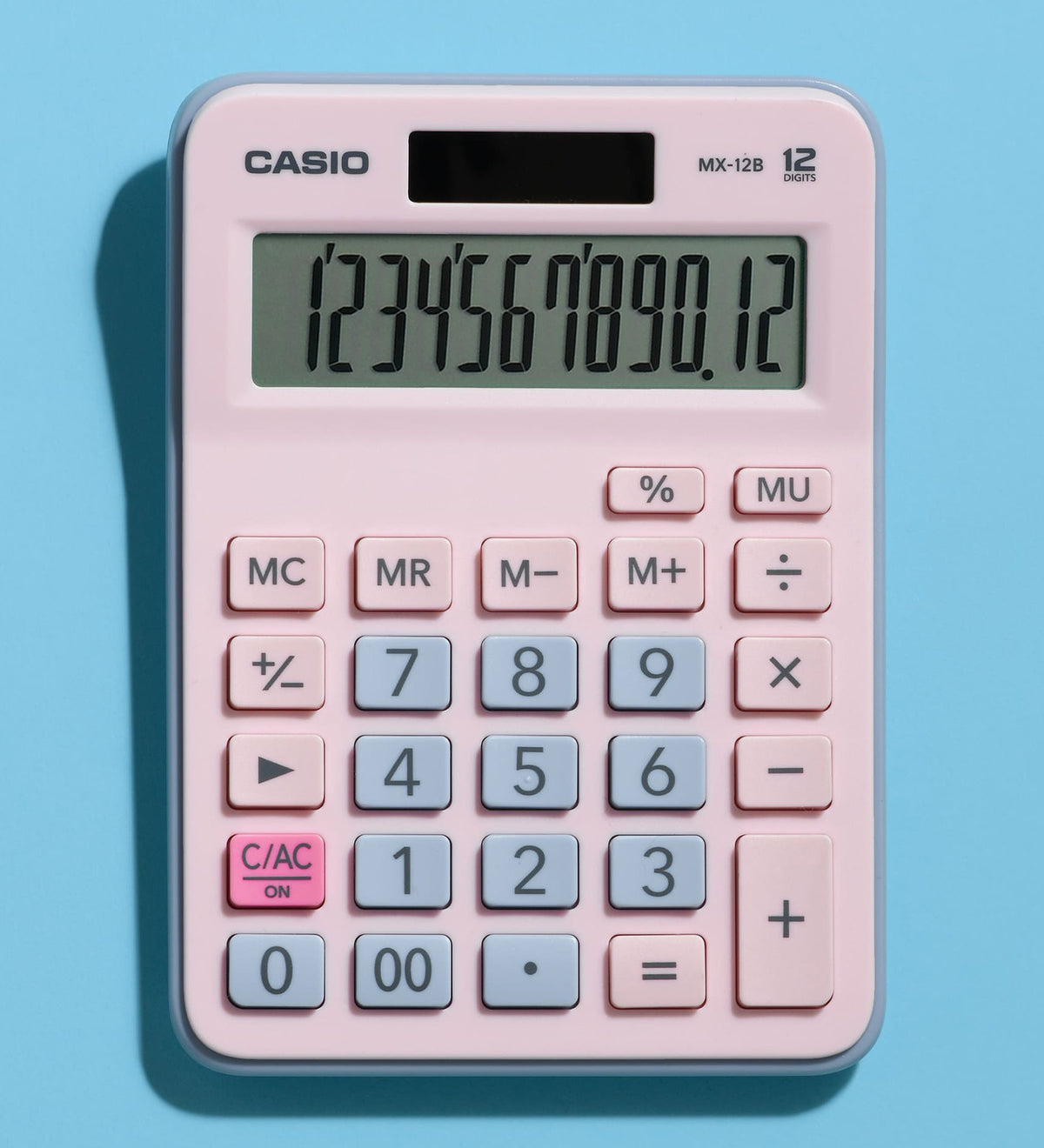 Casio Pembe Hesap Makinesi