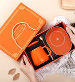 Usb Isıtıcılı 350ml Kupa Bardak Turuncu