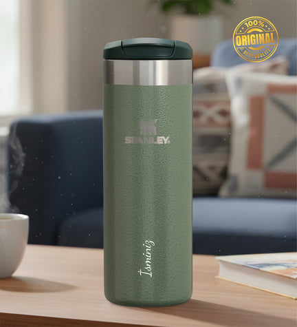 Kişiye Özel The AeroLight™ Transit Mug Stanley Termos 0,47 L Yeşil