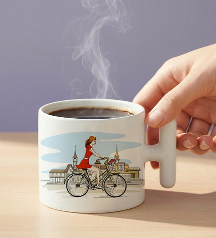 Kadınlar Günü Tasarım T kupa