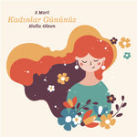 8 Mart Kadınlar Günü Mesaj Kartı