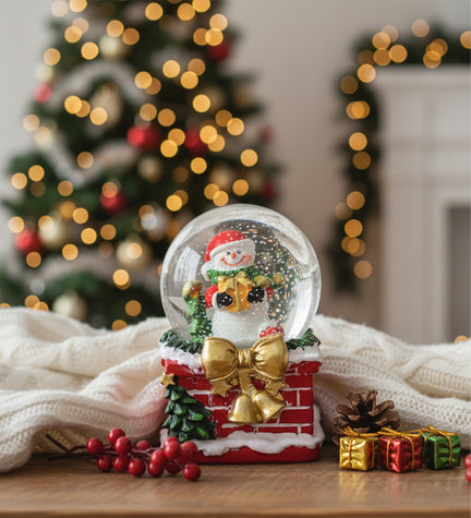 Yılbaşı Temalı Kar Küresi