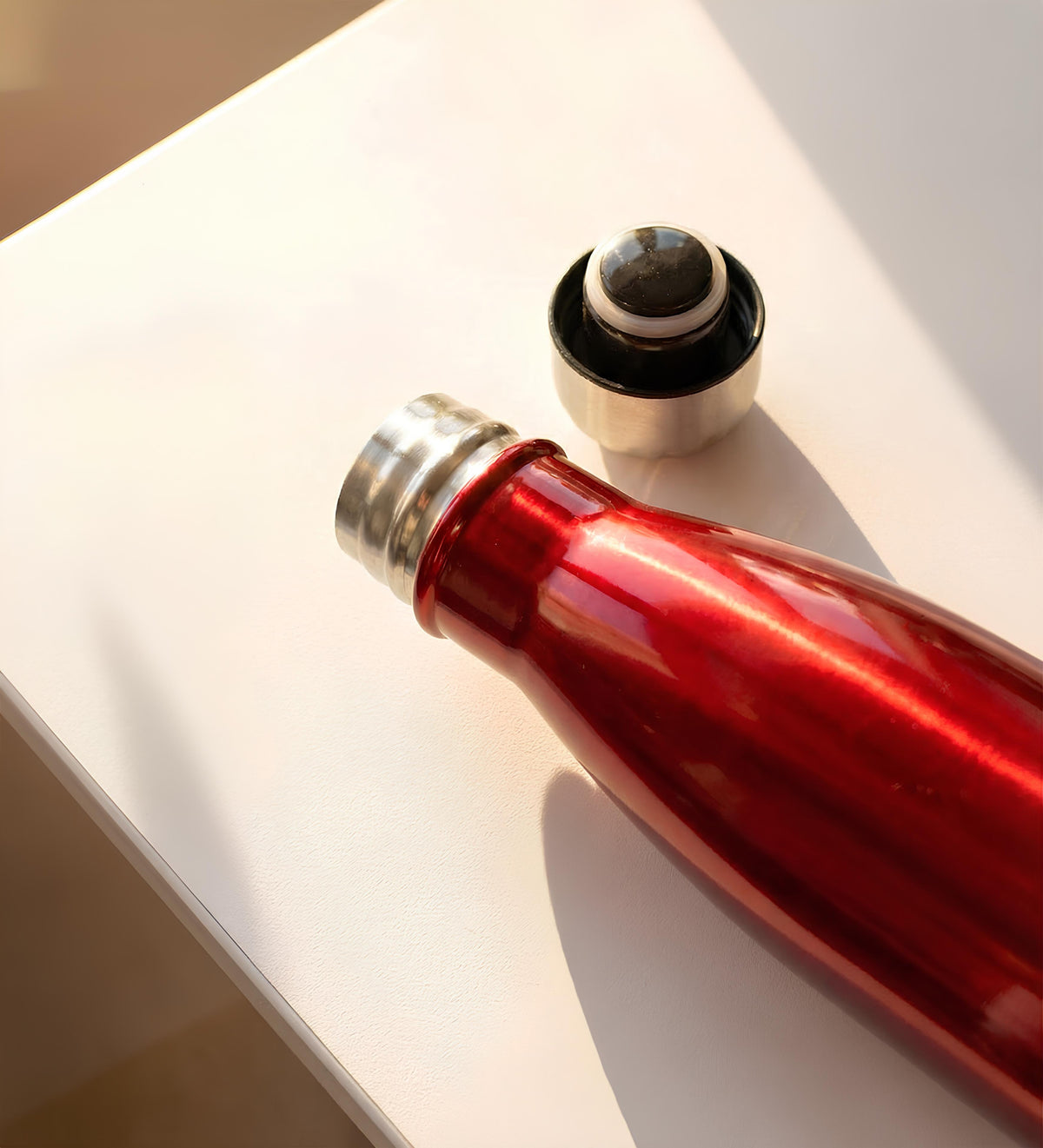 Spor Çelik Termos 500ml Kırmızı